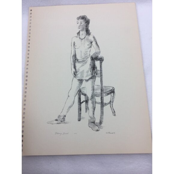 Alexander Brook Young Vintage Print 25850 Nude woman - Picture 2 of 3